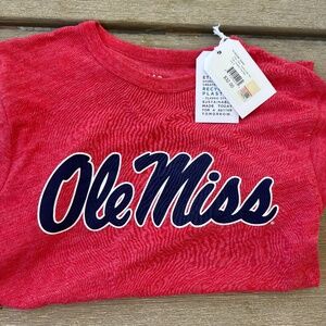 Ole Miss tshirt NWT league